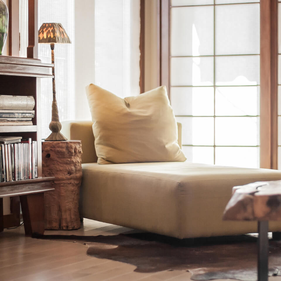 Baillargeon Residence-Living room