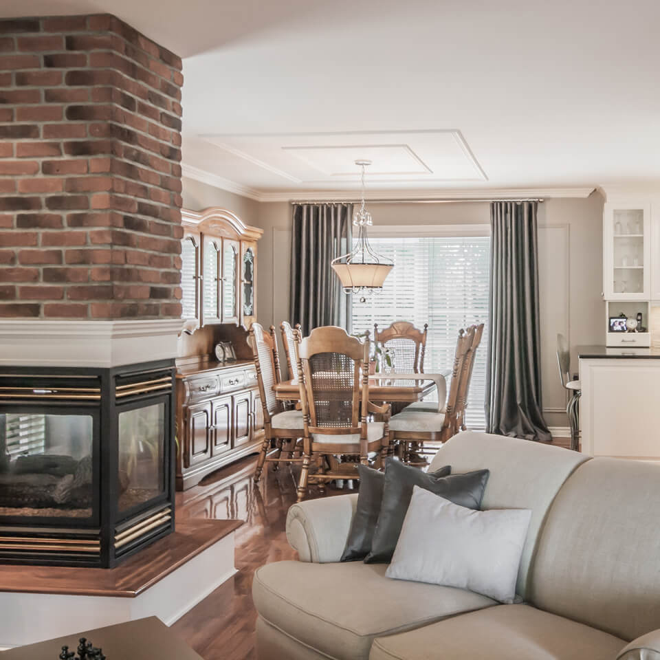 Boucher Residence-Living room